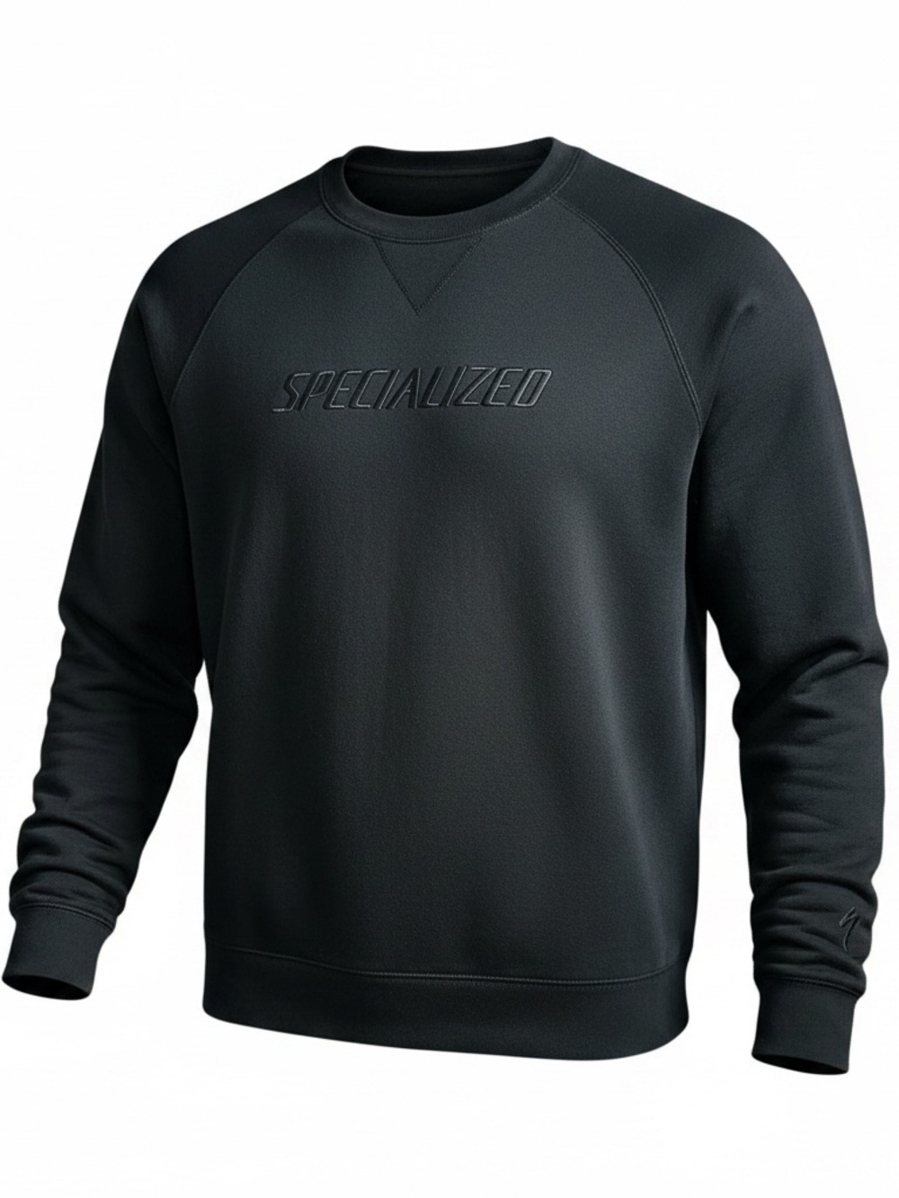 Specialized Men’s Black Crewneck Sweatshirt Organic Cotton - Large